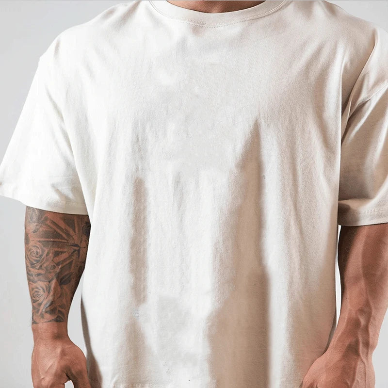 Camiseta Masculina Oversized Premium Lisa